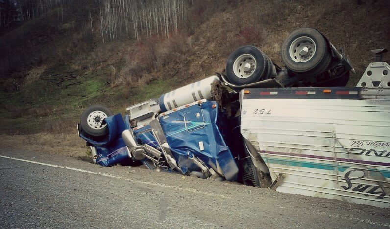 Truck accident