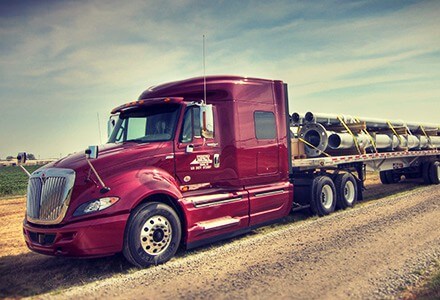 flatbed truck