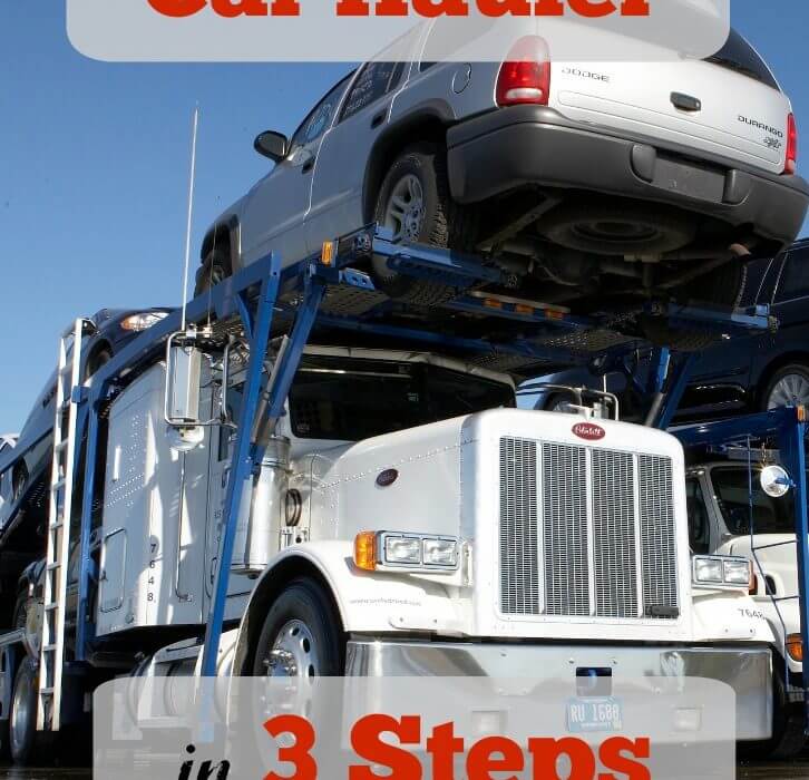Become a car transporter in 3 steps