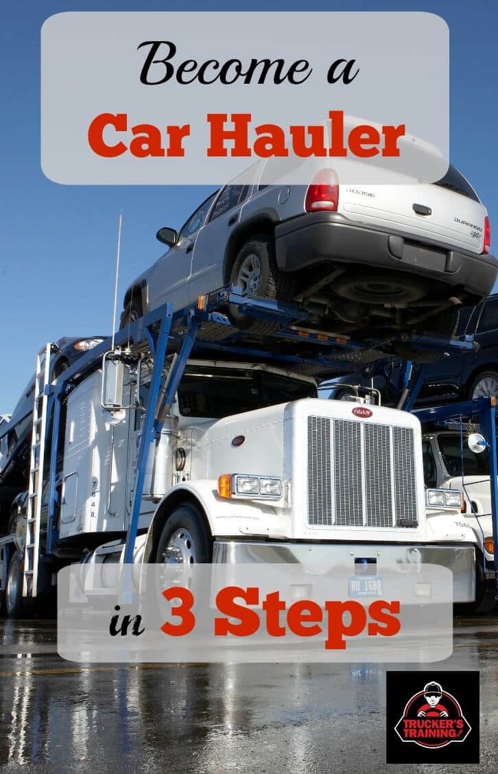 Become a car transporter in 3 steps