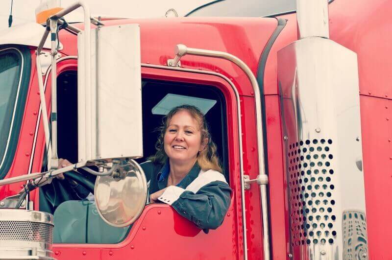 female trucker