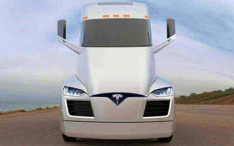 tesla automated truck