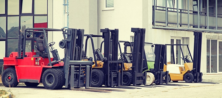 receive forklift training for different lift trucks