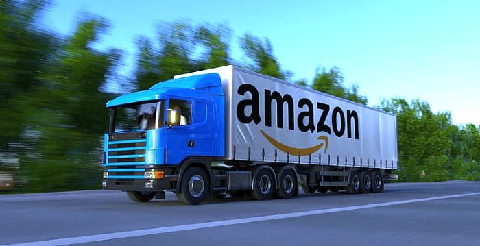amazon truck delivery