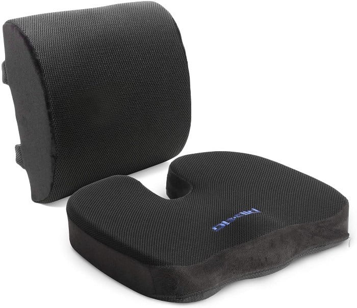 plixio seat and lumbar support pillows