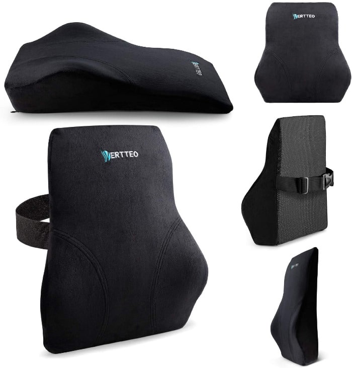 vertteo lumbar contoured pillow