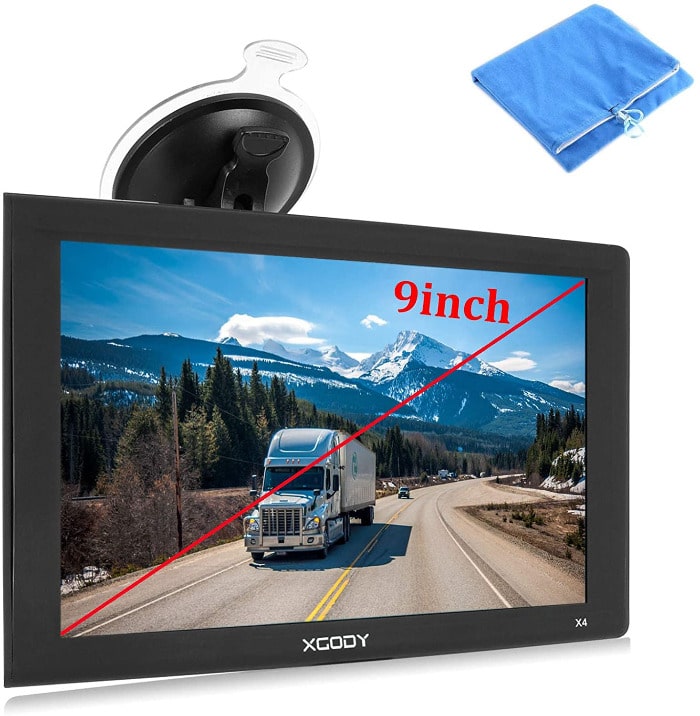 xgody 9 inch display gps