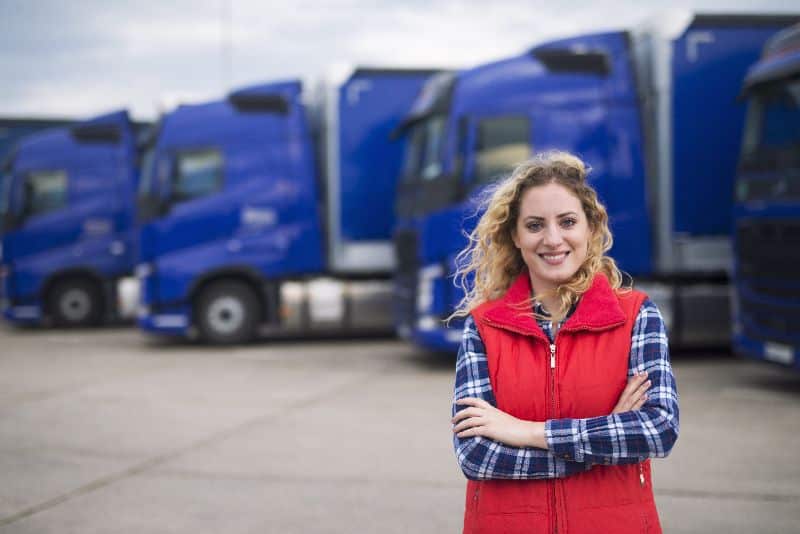 female trucker