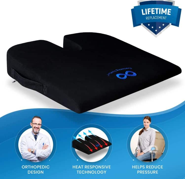 If Truck Drivers Swear By This Memory Foam Cushion For Back Pain, It Must  Be Legit