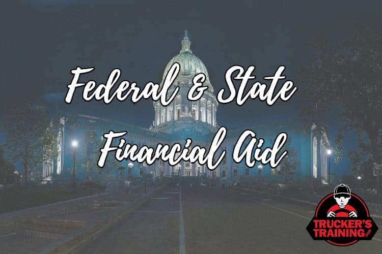 federal and state financial aid for cdl