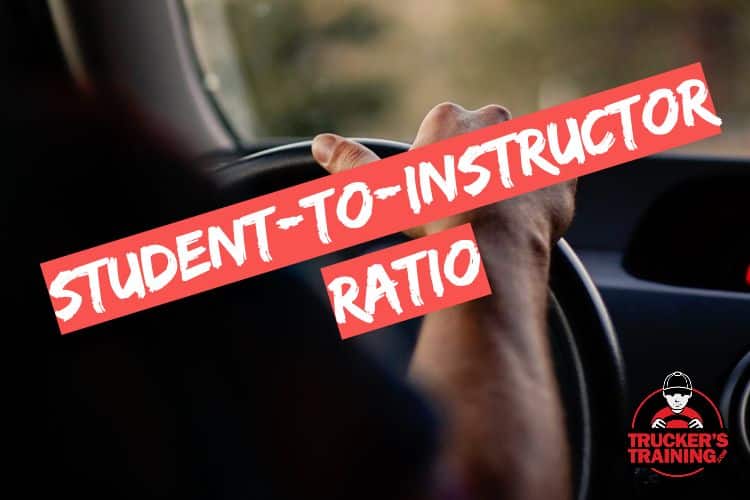 student to instructor ratio cdl