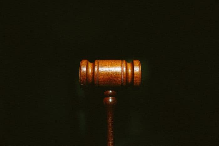 wooden gavel