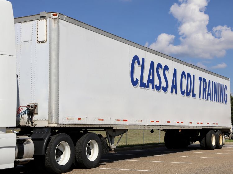 class a cdl training truck