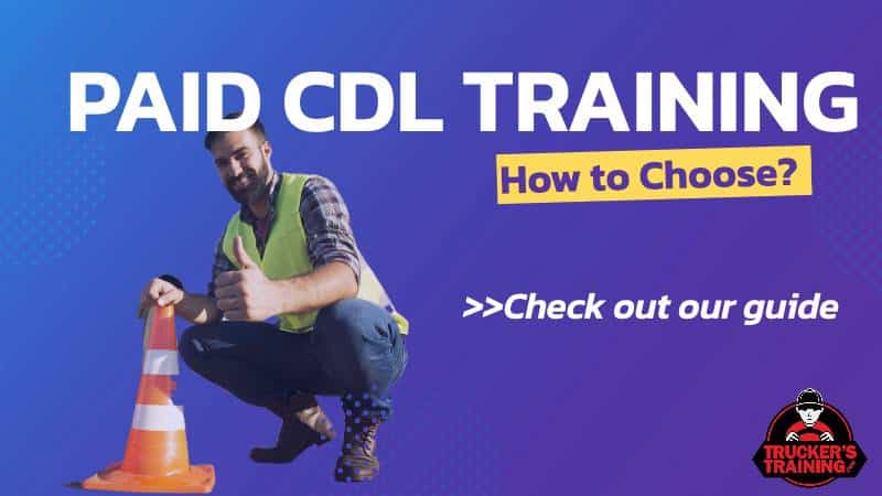 paid cdl training
